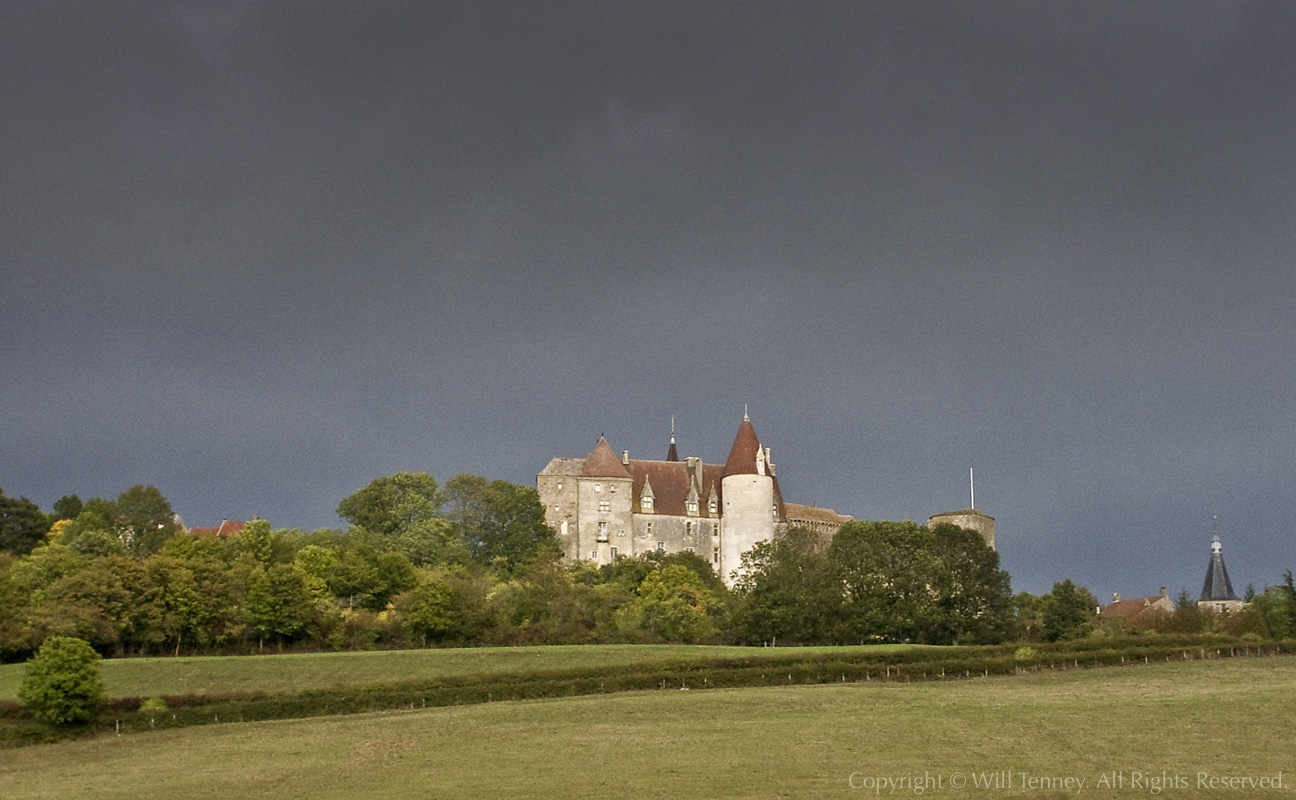 Châteauneuf En Auxois: Photograph by Will Tenney