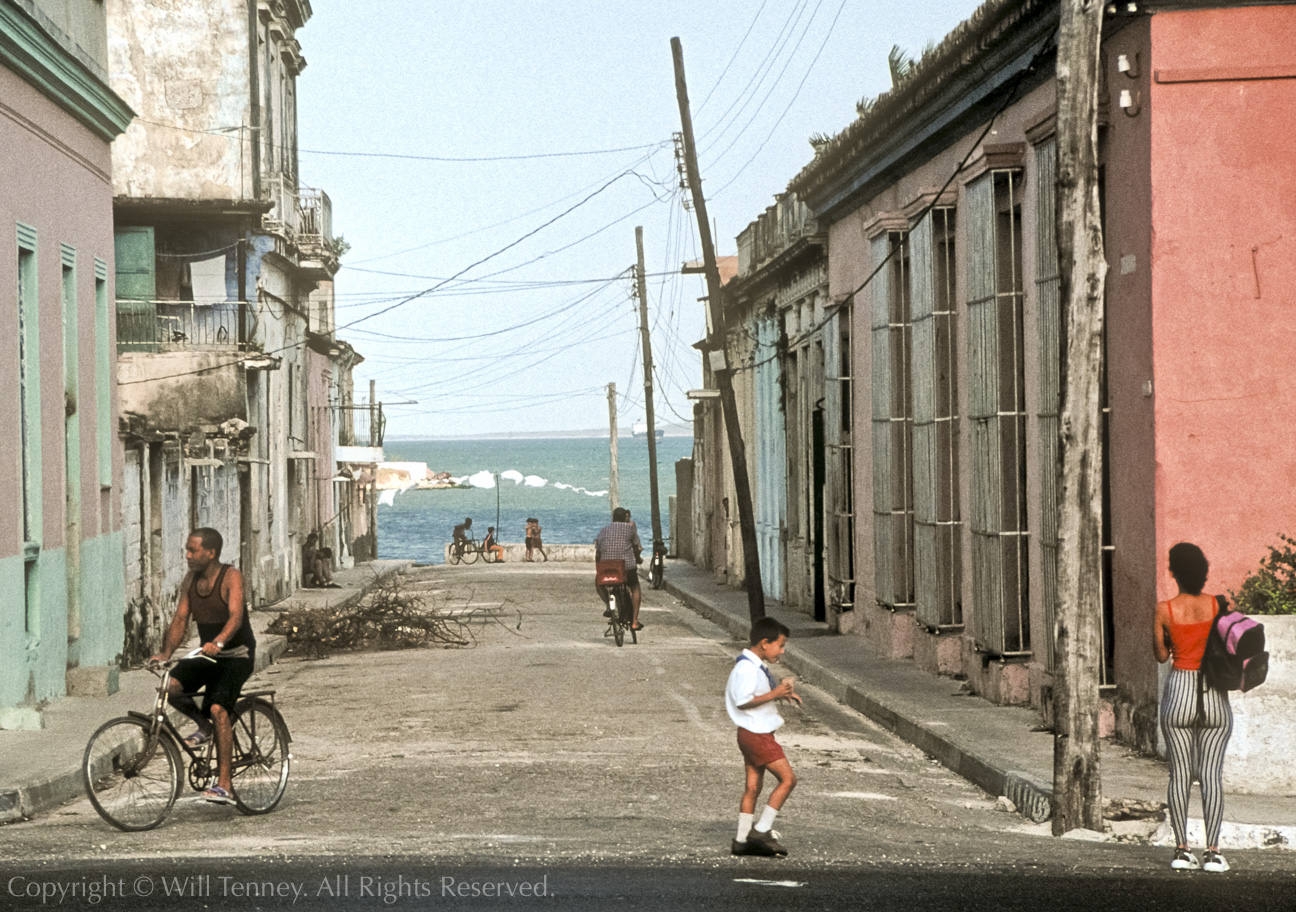 Matanzas Back Street: Photograph by Will Tenney