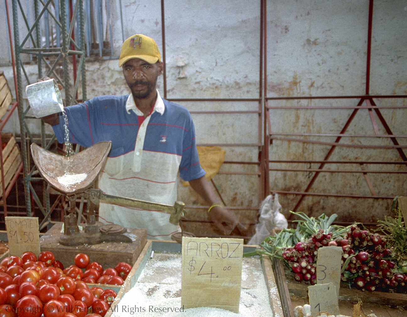Pouring Rice: Photograph by Will Tenney