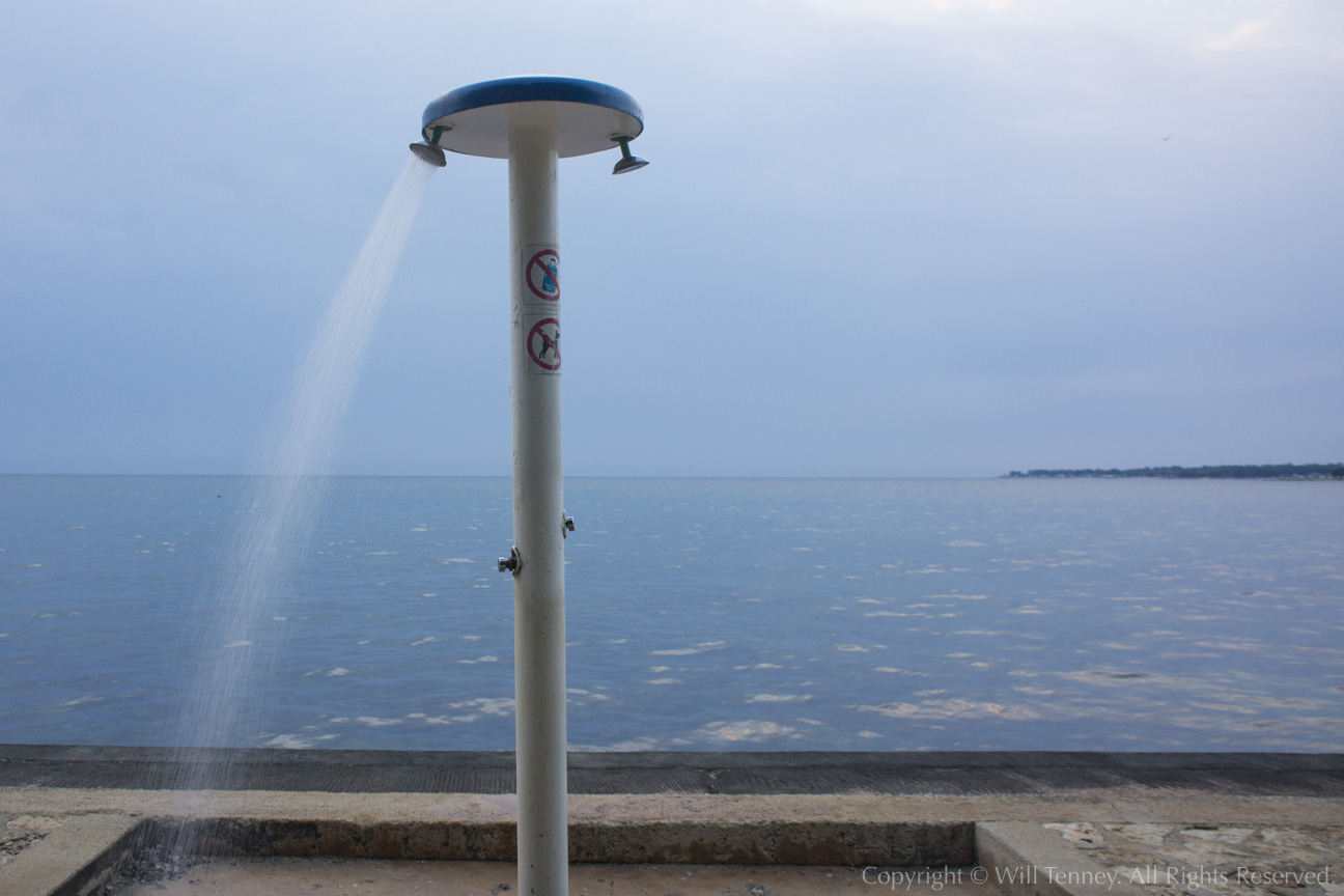 Adriatic Shower: Photograph by Will Tenney