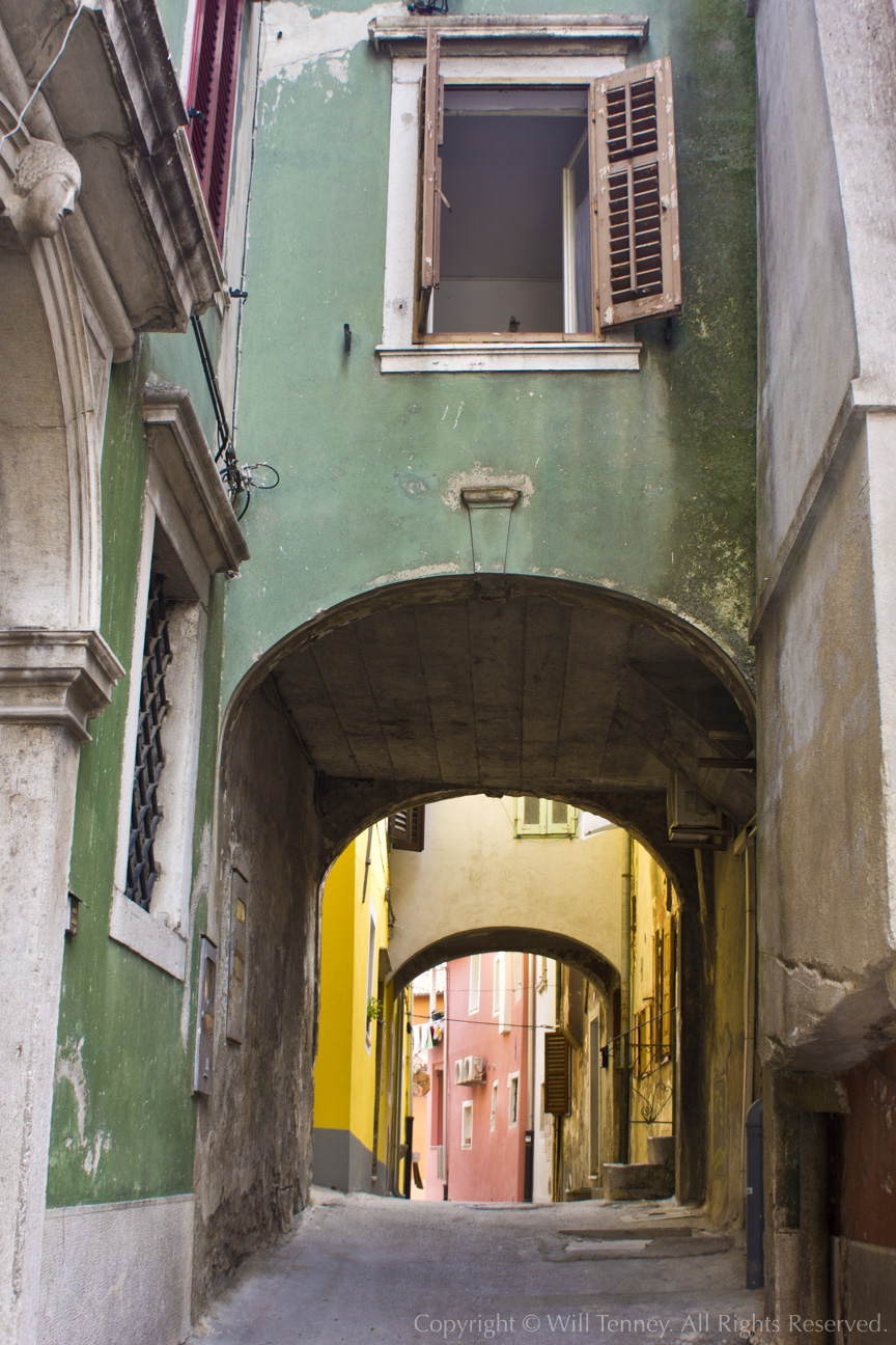 Koper Archways: Photograph by Will Tenney