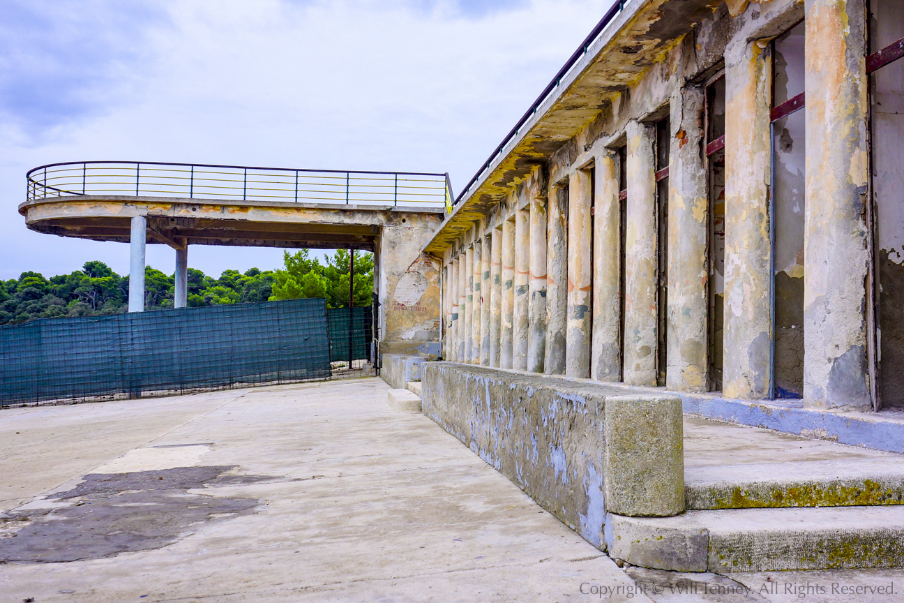 Mussolini's Bathhouse: Photograph by Will Tenney