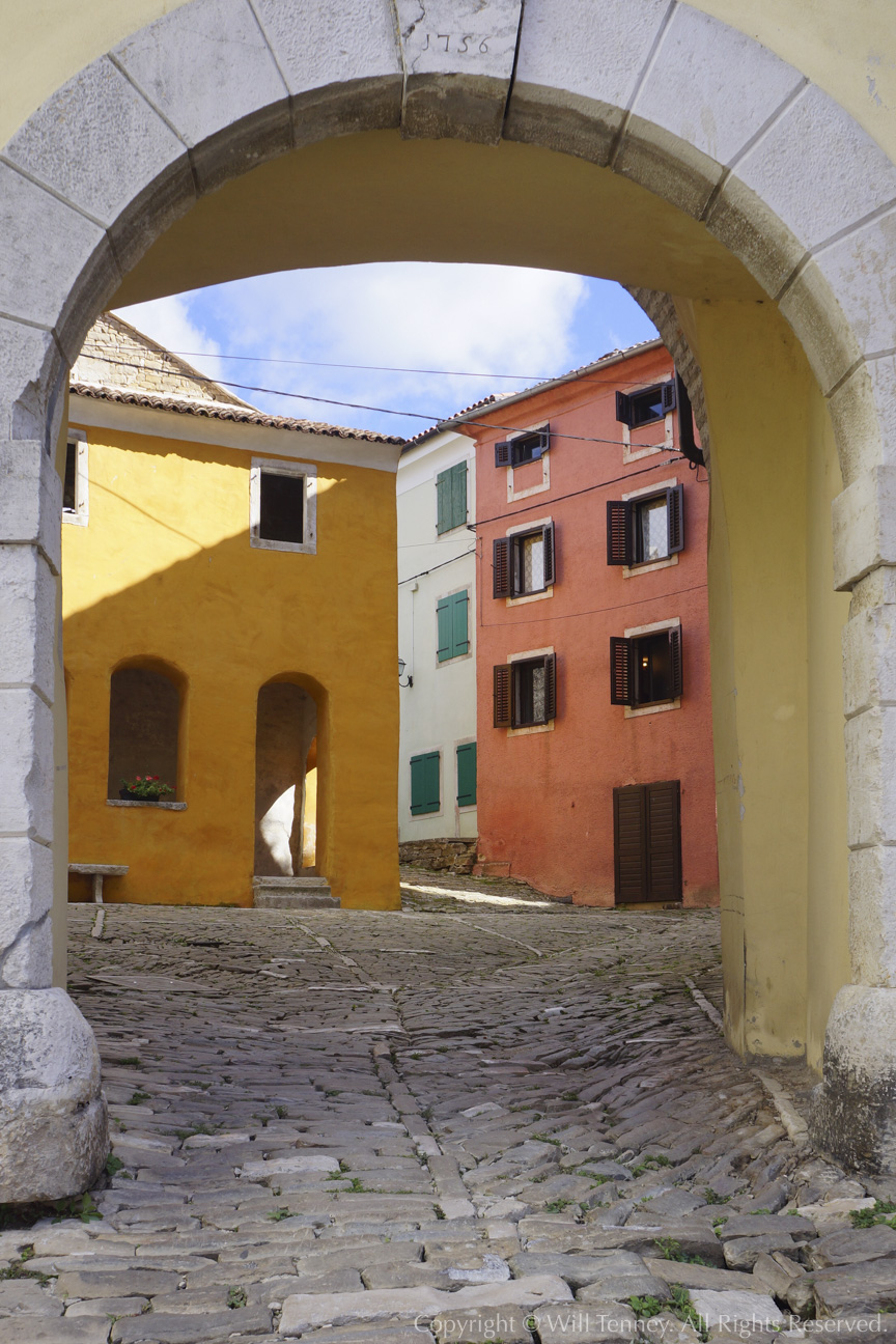 Oprtalj Archway: Photograph by Will Tenney