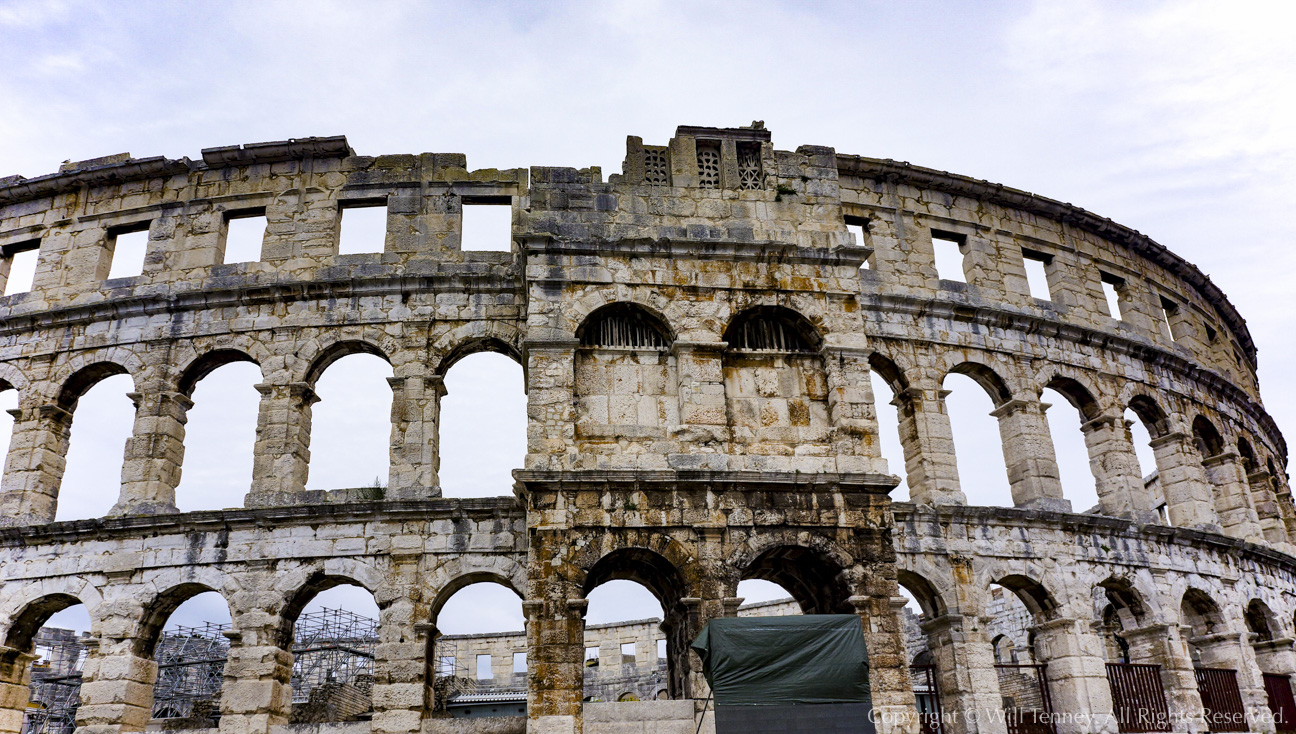 Barred Window Rovinj: Photograph by Will Tenney
