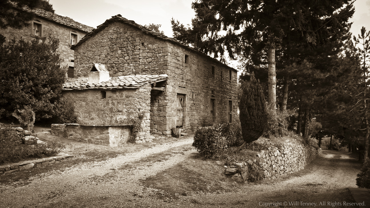 Ruffignano Roads: Photograph by Will Tenney