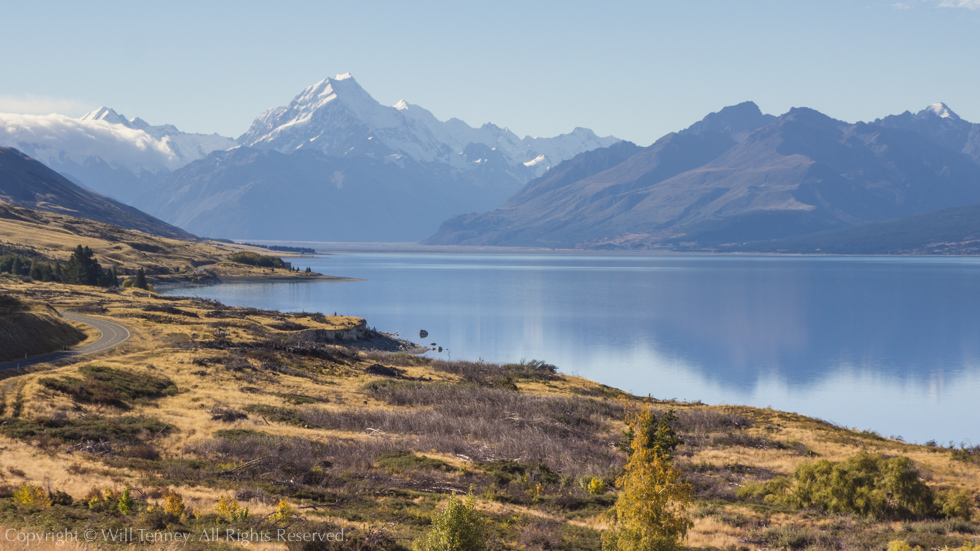 Aoraki Over Pukaki: Photograph by Will Tenney