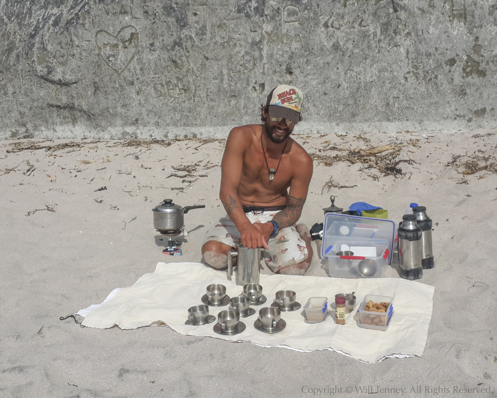 Cathedral Cove Café: Photograph by Will Tenney