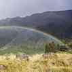 Hooker Valley Rainbow button