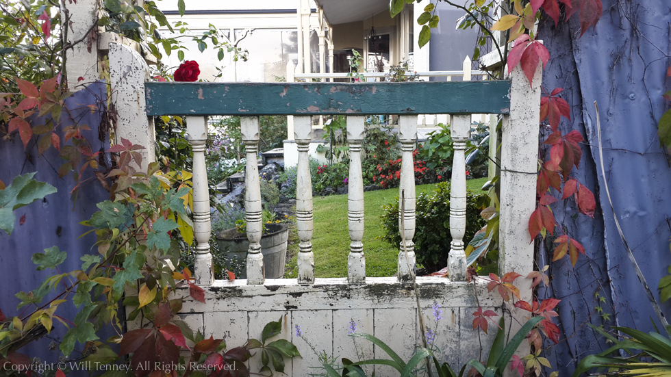 Napier Garden Gate: Photograph by Will Tenney