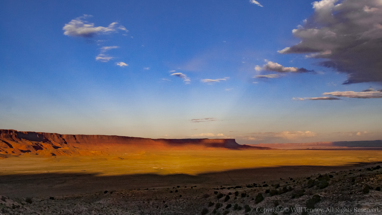 Evening at Vermilion Cliffs: Photograph by Will Tenney