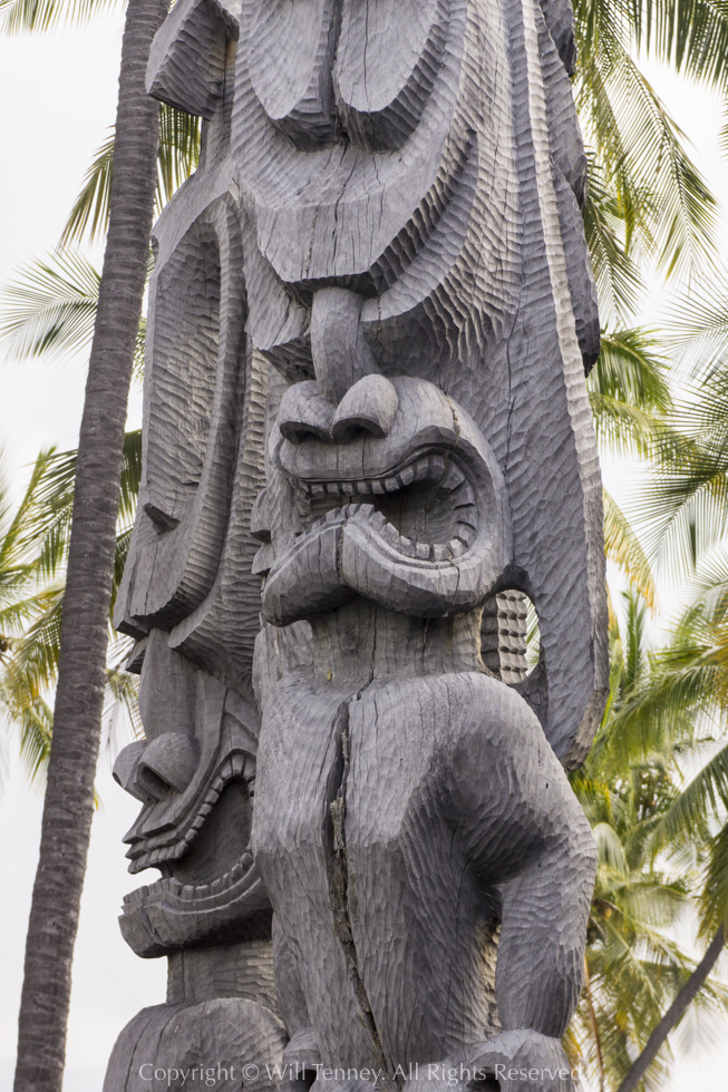 Hale O Keawe Ki‘i: Photograph by Will Tenney