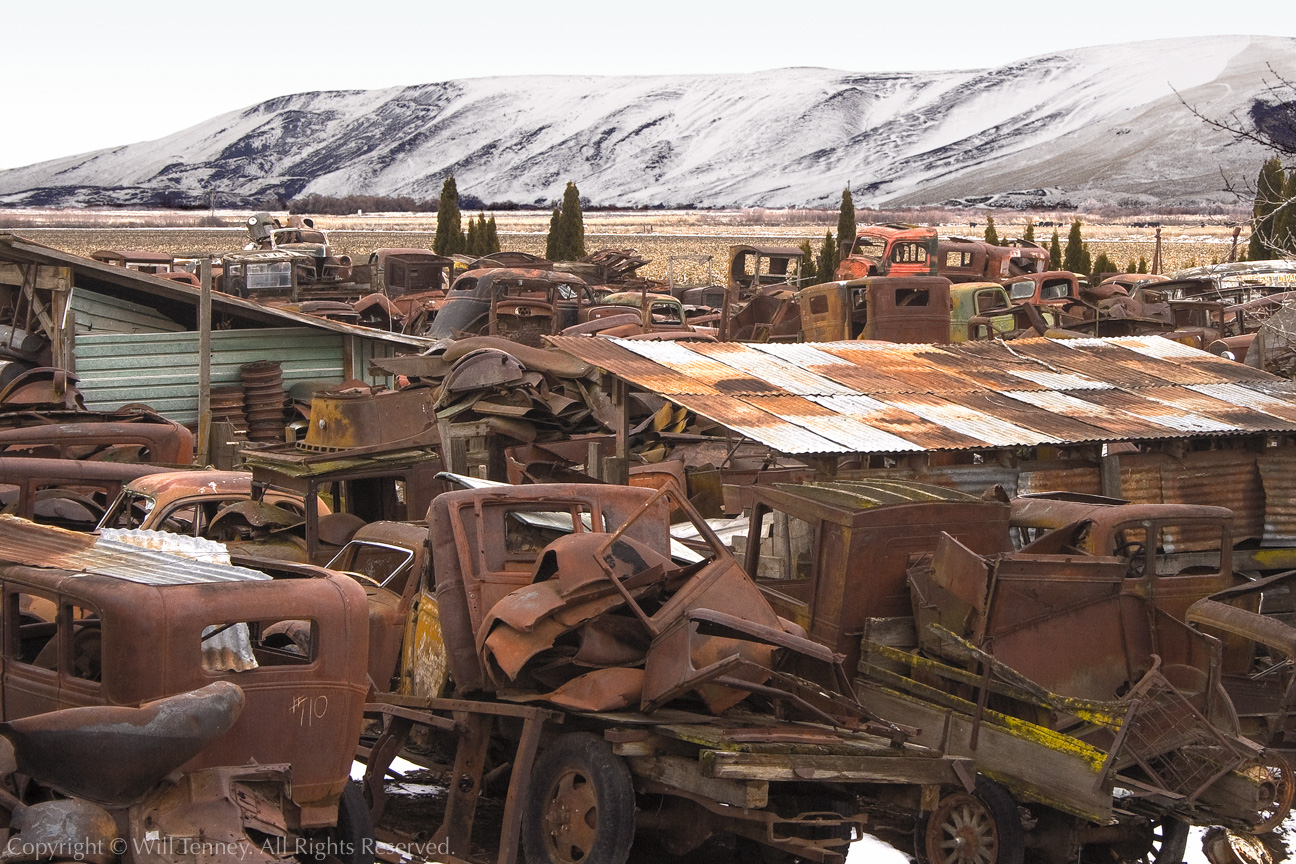 Yakima Junk Yard: Photograph by Will Tenney