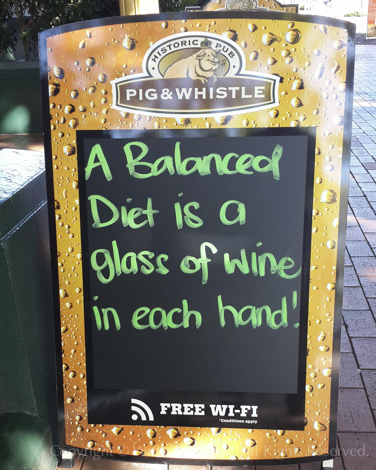 Balanced Diet: Photograph by Will Tenney