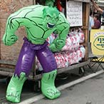 The Inflatable Hulk button